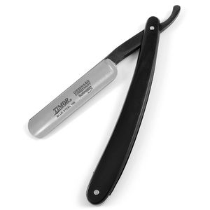 BLACK CARBON TIMOR 5/8" STRAIGHT RAZOR Gisen & forsthoff NEW IN BOX